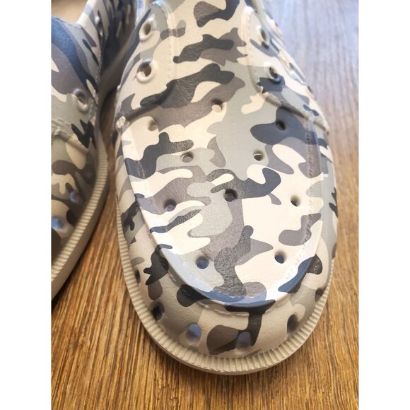 Sperry Mens Loafer Camo Slip-On Shoes Size 8 Lightweight Water Resistant Rubber - Picture 3 of 8